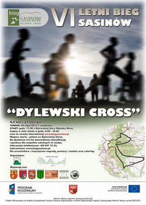 VI Dylewski Cross Sasinów - 26 maja 2013 r. 